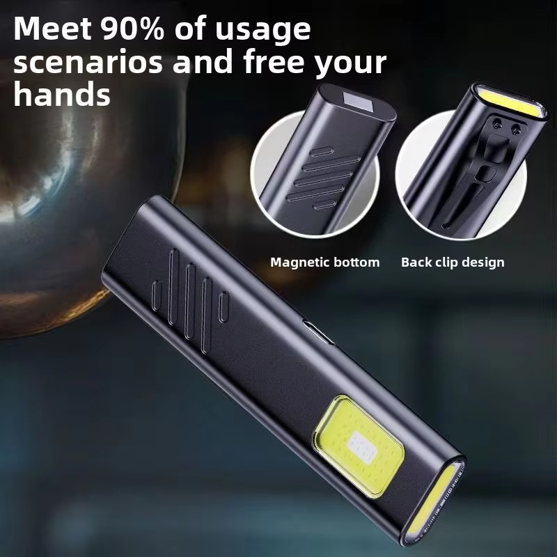 Warsun USB C Rechargeable LED Keychain Flashlight – 800 Lm Mini Torch