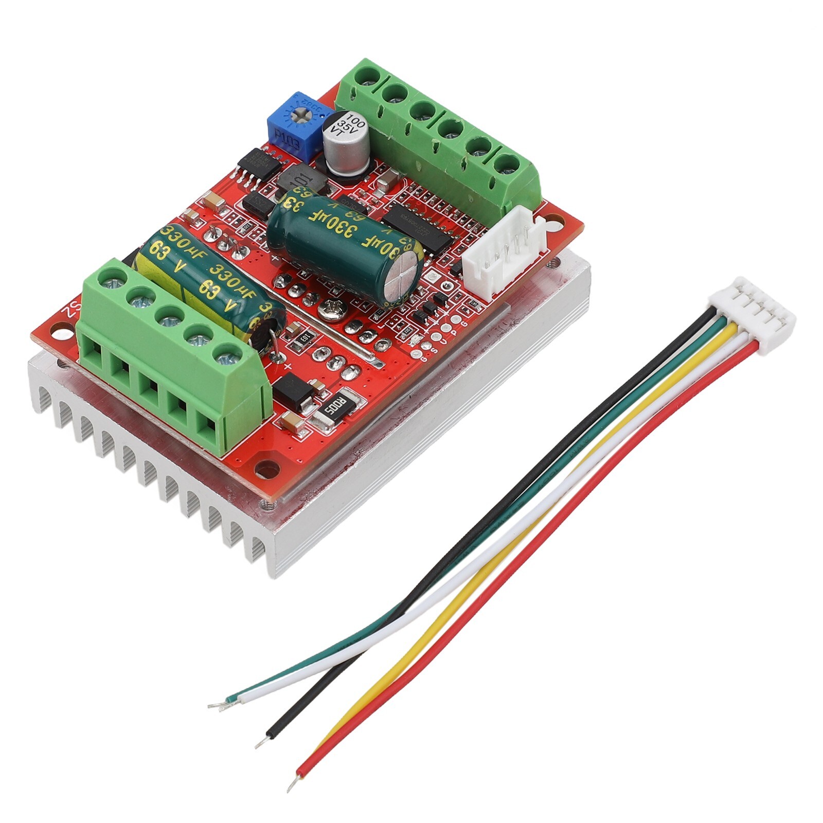 DC 12/24/48V-BLDC 6-60V 400W/3 Phase-Brushless-Motor-Controller Driver-Board