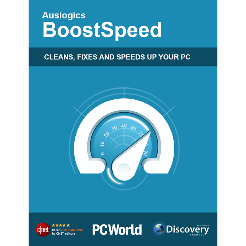 Auslogics BoostSpeed 14 Pro optimize system, boost PC 3PC 1yr Activation Card
