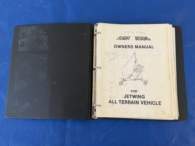 FLIGHT DESIGNS JETWING TRIKE AIRCRAFT  ULTRALIGHT MANUALS OWNERS SETUP SERVICE