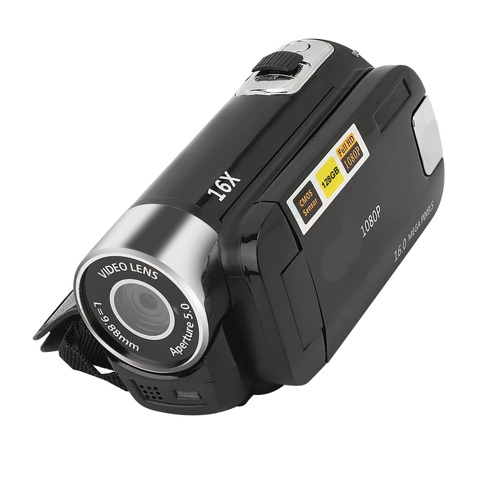 16X Zoom Colourful Display Screen High Definition Camera Image Video Camcorder