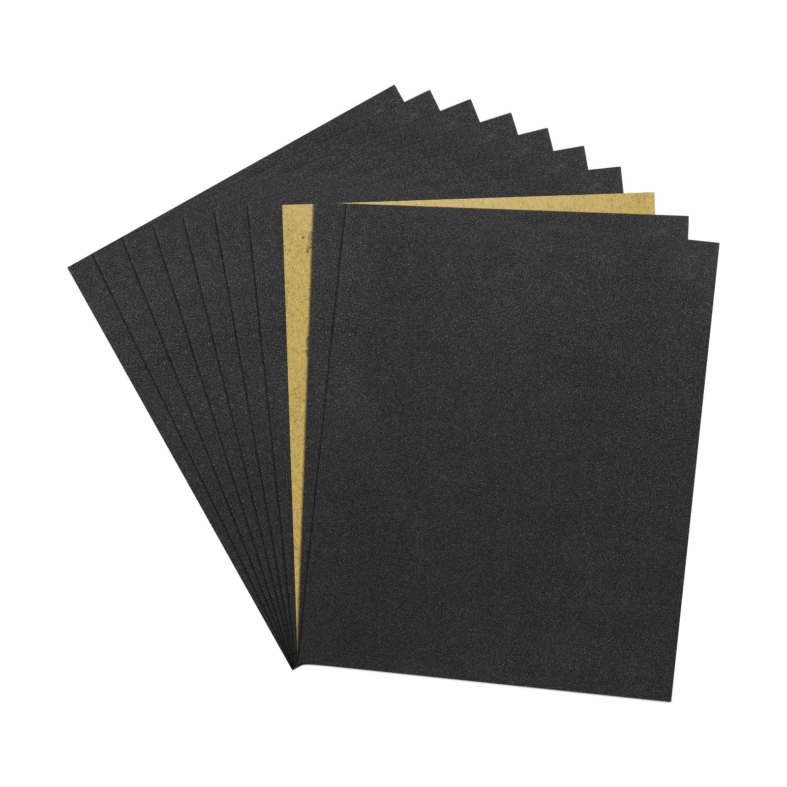 Sandpapers (9" x 11"/229mm x 279mm) 10 Sheet, 60 Grit Sand Paper for Polishing