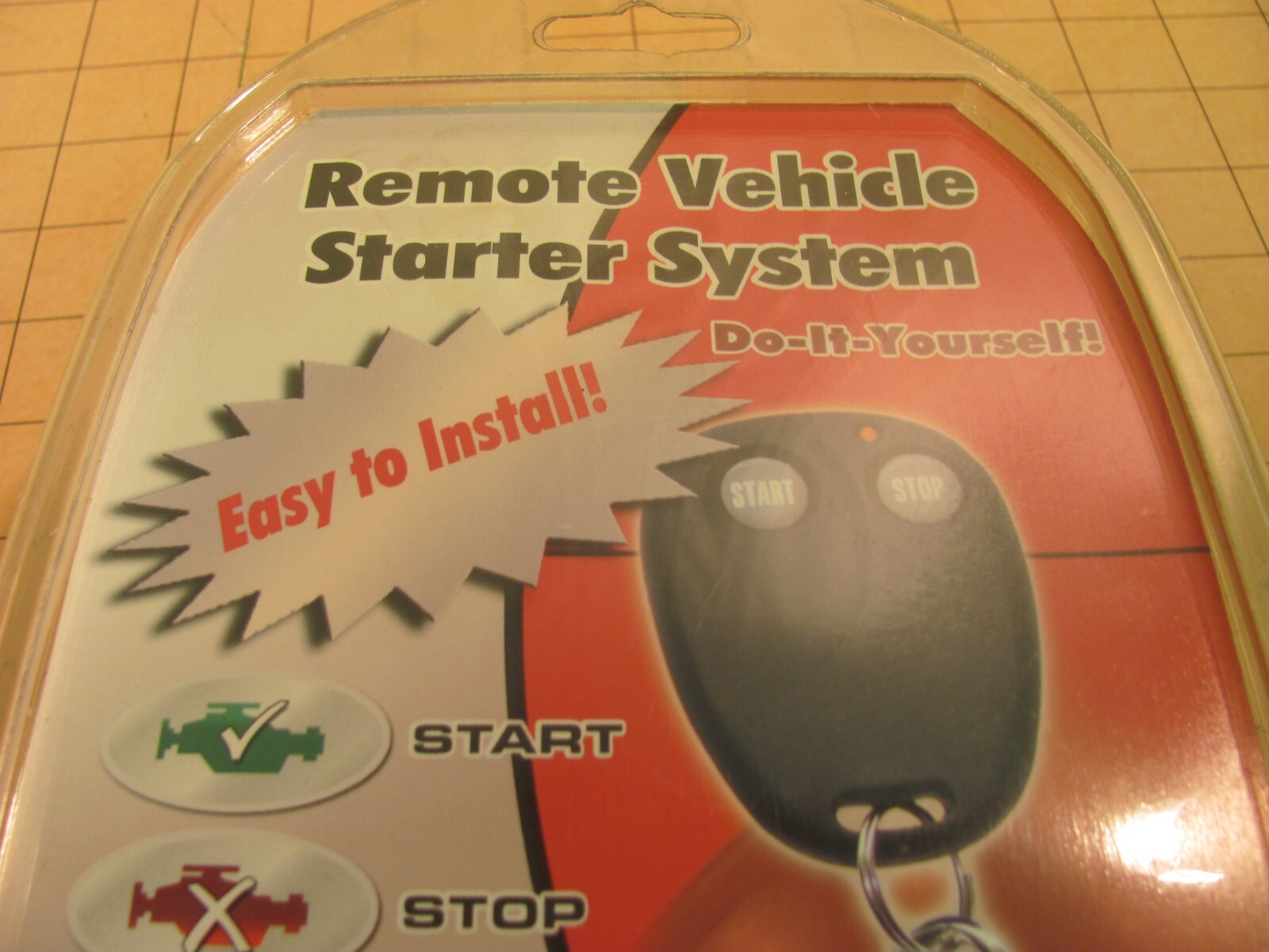 Alert Remote Vehicle Starter System with Keyless Entry Model RS90