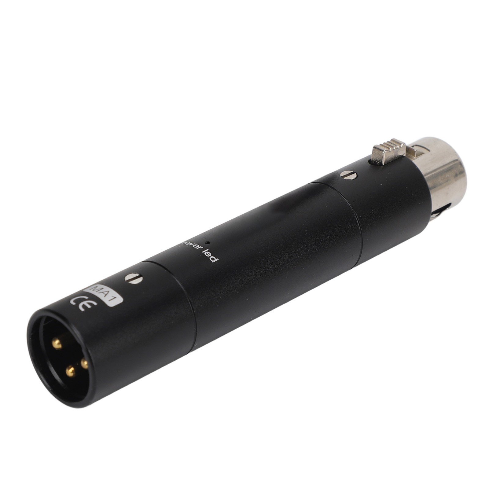 Black Inline Microphone Preamp Lossless Amplification Dynamic Active Inline WT