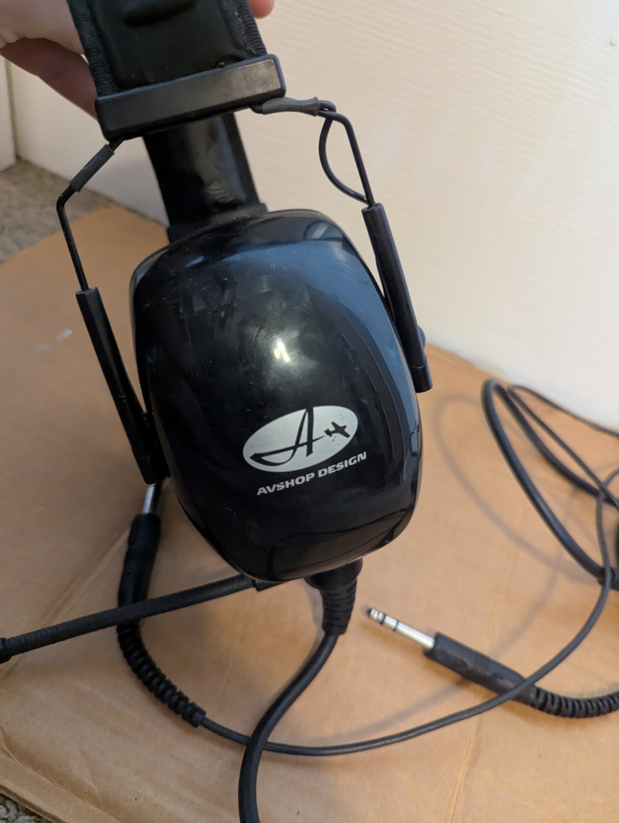 AVShop Design Headset Headphones - UNTESTED AS IS