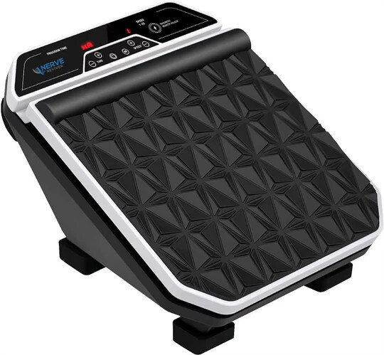 NeuroVibe Nerve Reviver Vibrating Foot Plate, with Remote, Vibration Therapy
