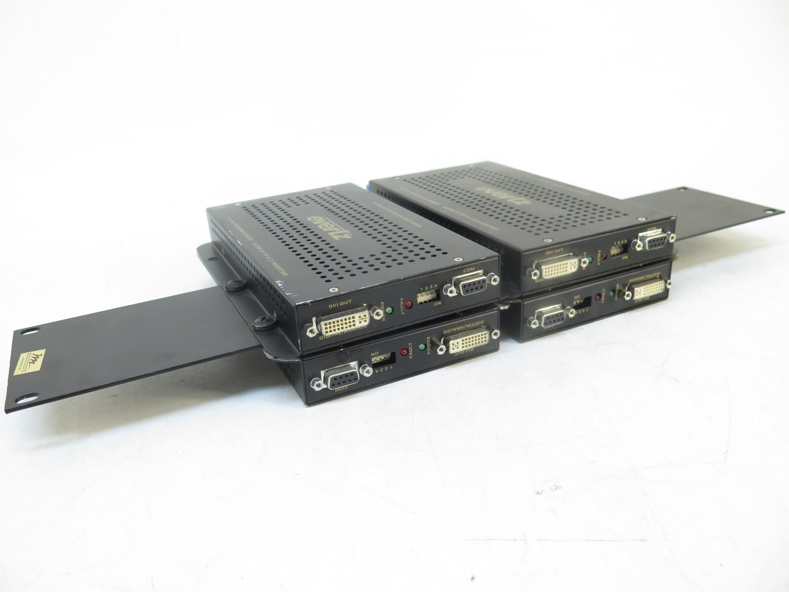 *LOT OF 4* Evertz 2430GDAC-WARP GLink to DVI Converter with WARP