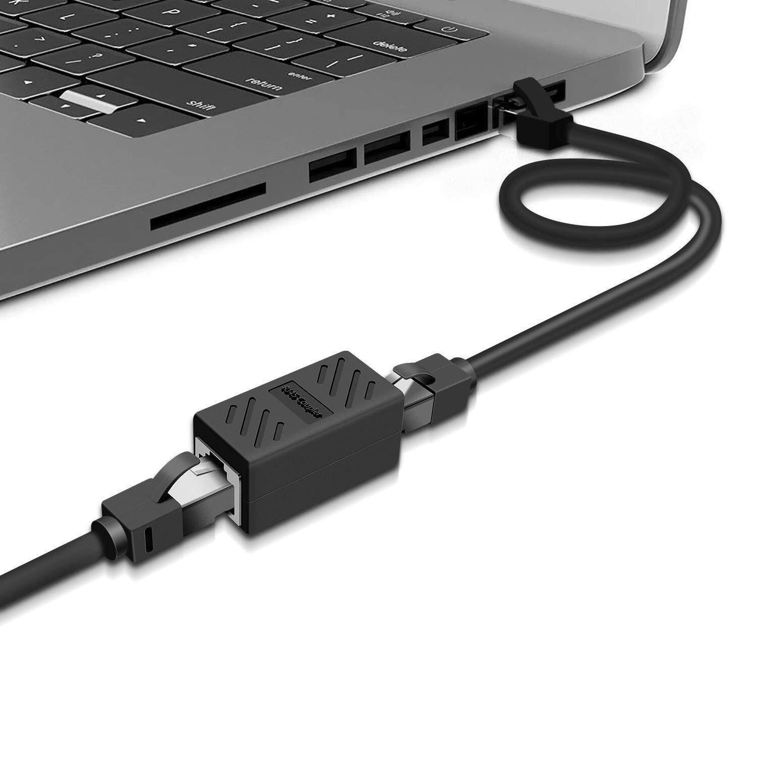 RJ45 network cable connector Plugs Adapters Inline Coupler Networking Adapters