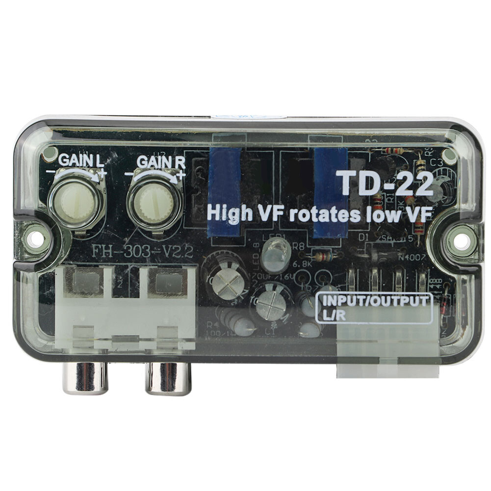 TD-22 TSK Active High To Low Frequency Speaker Car Converter Control Wire