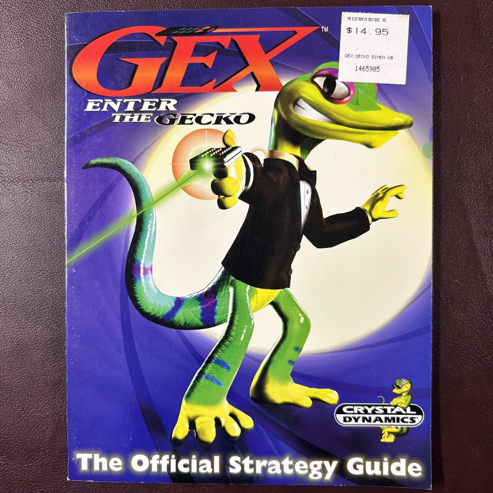 Gex Enter The Gecko PS1 PC Strategy Players Game Guide Book Official PSX