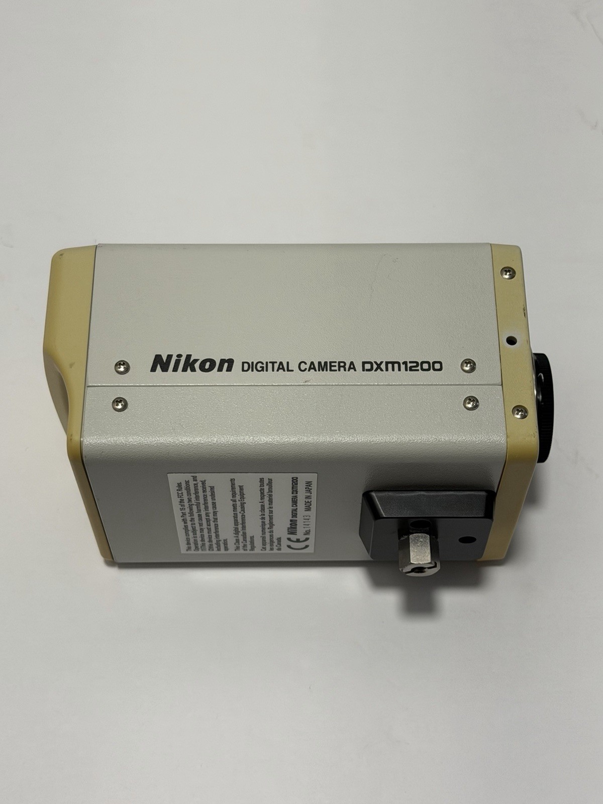 Nikon DXM1200 High-Resolution Microscope Digital Camera DXM 1200 Made in Japan