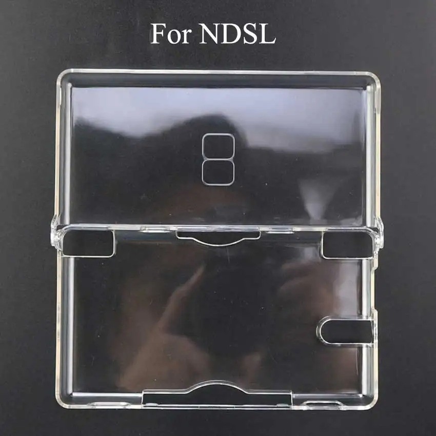 For Nintendo 3DS Clear Snap-on Plastic Crystal Hard Shell Protective Case Cover.