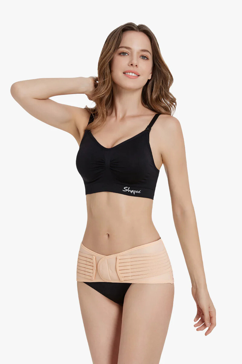 SHAPEE Hips Wrap Plus+ Breathable Elastic Triple Compression Belly Support AU