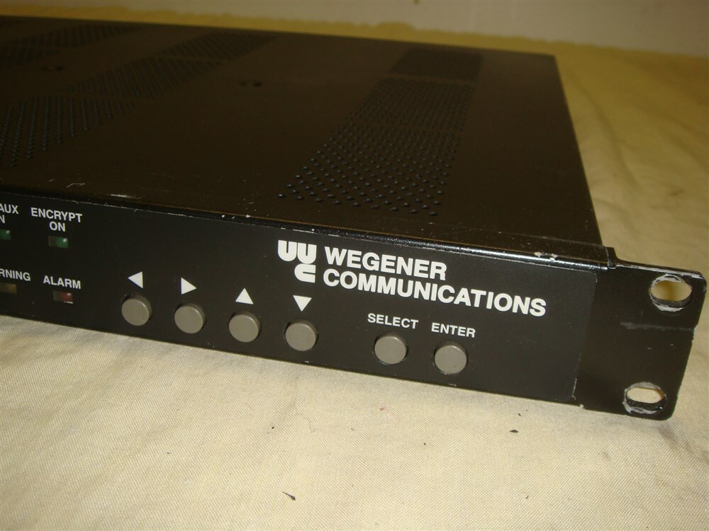 WEGENER UNITY UMX4010 UNITYMUX 4010 DATA MULTIPLEXER + COMPEL NETWORK CONTROL #1