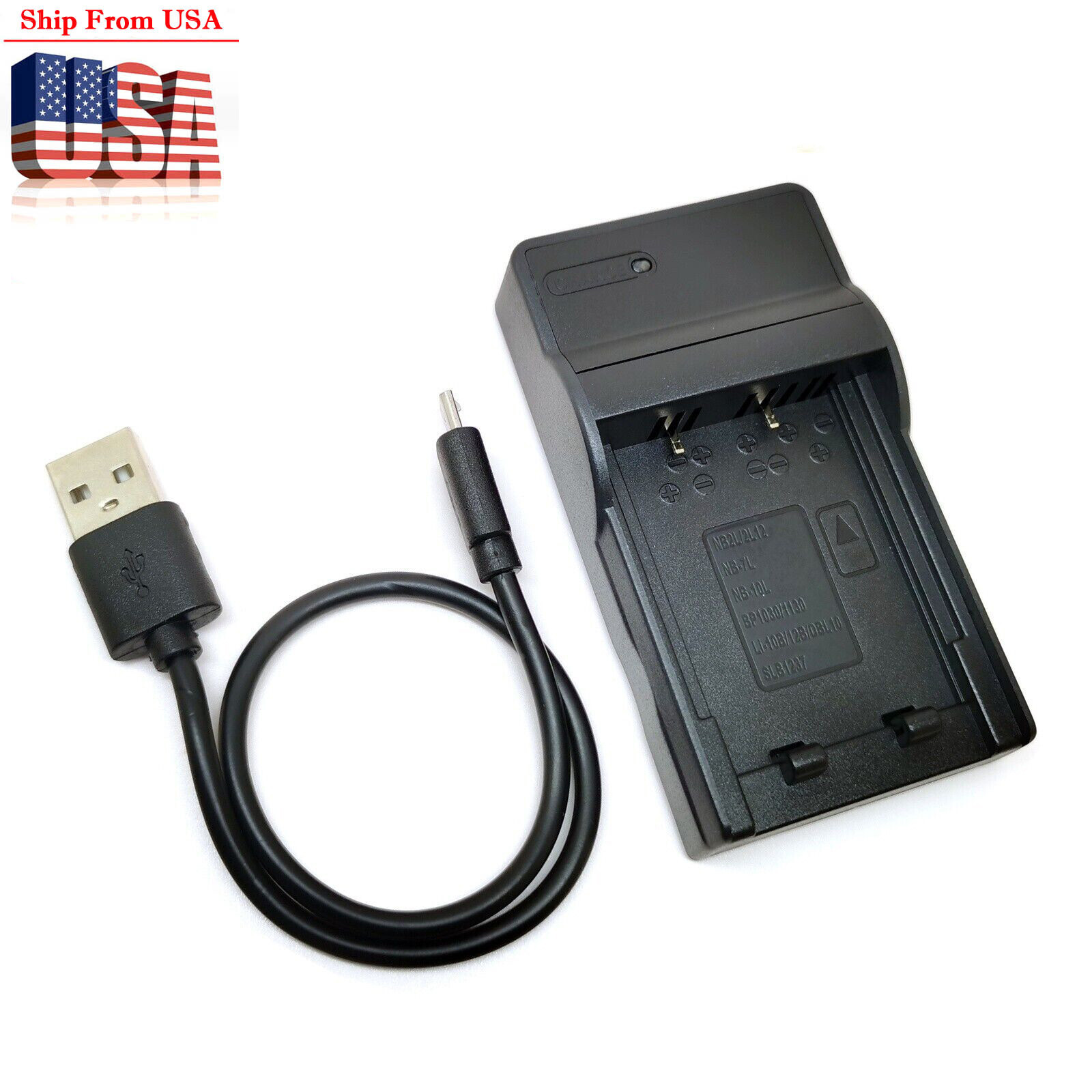 Battery Charger For CGA-S006E Panasonic Lumix DMC-FZ7 DMC-FZ8 DMC-FZ18 Camera