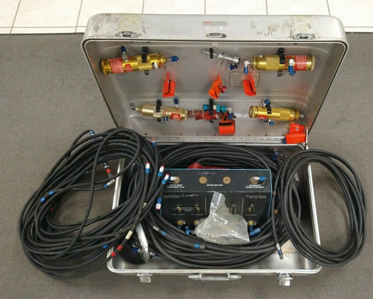 NAV-AIDS ADA767-612 AIR DATA ACCESSORIES AND 421-767 PITOT STATIC CONTROL BOX