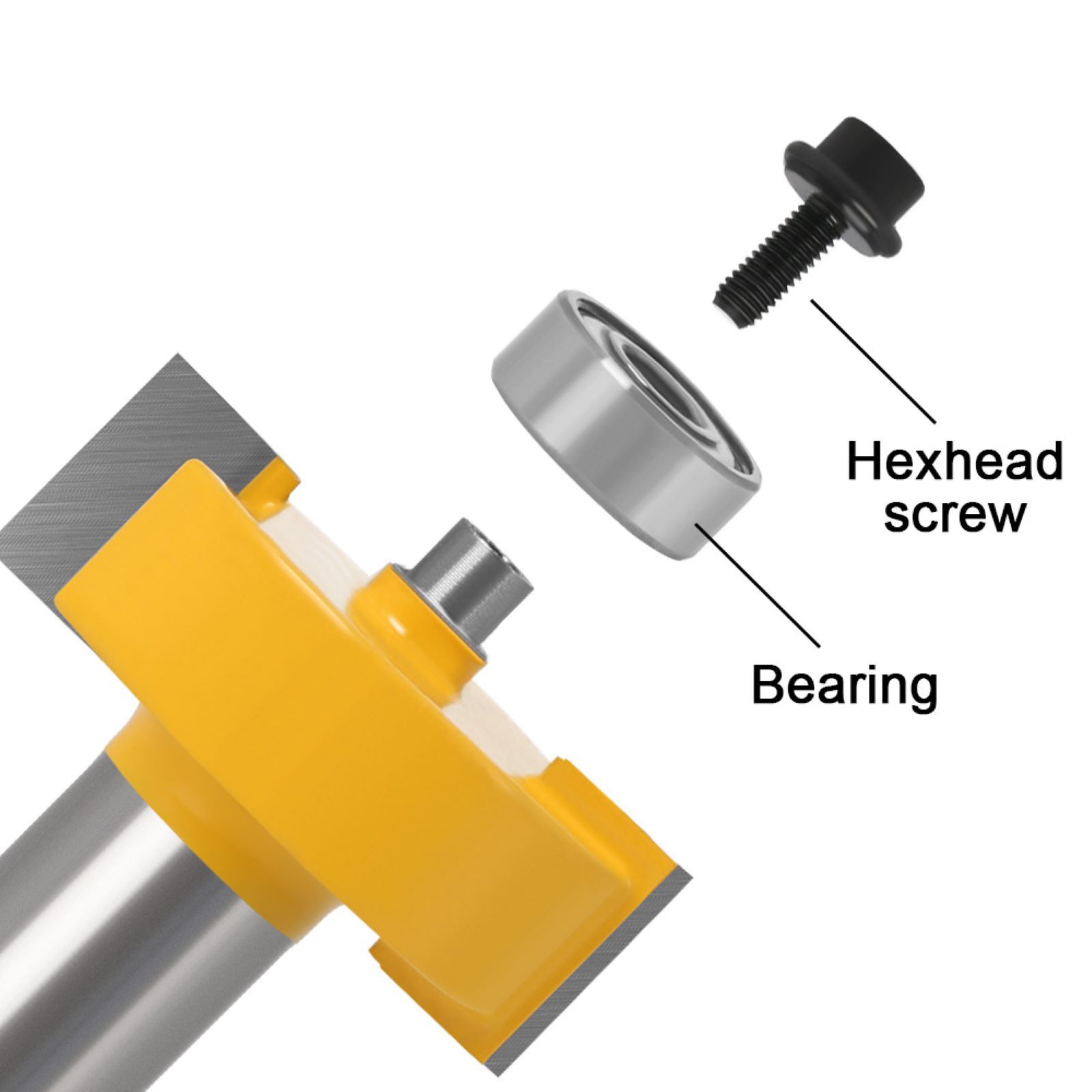 Router Bit Set Woodworking Cutter Tool highly durable and resistant to wear
