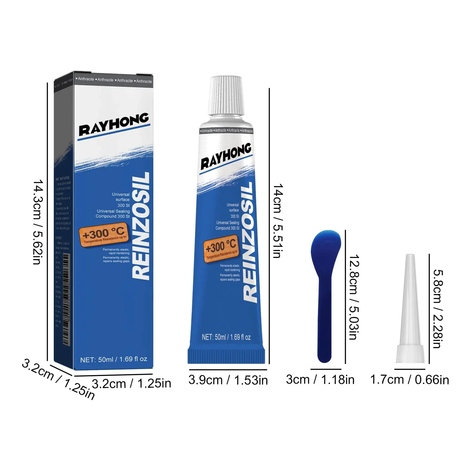 50ML Engine Gasket Sealer High Temp Oil Resistant Waterproof Car Sealant Paste