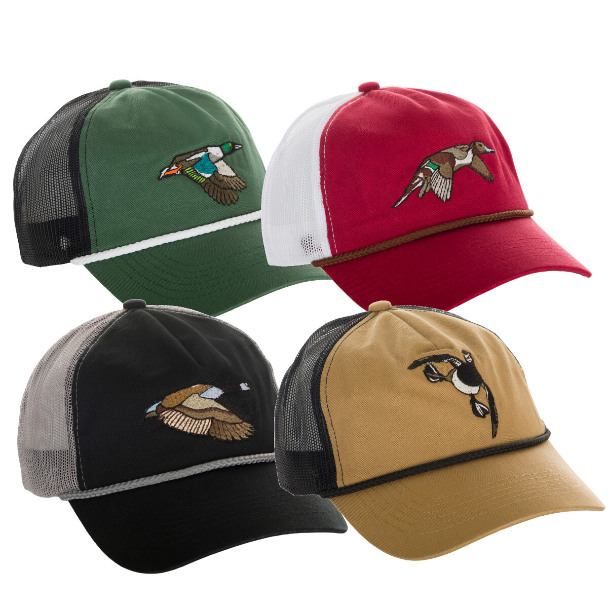Drake Waterfowl Retro Duck Patch Cap - Rope Hat