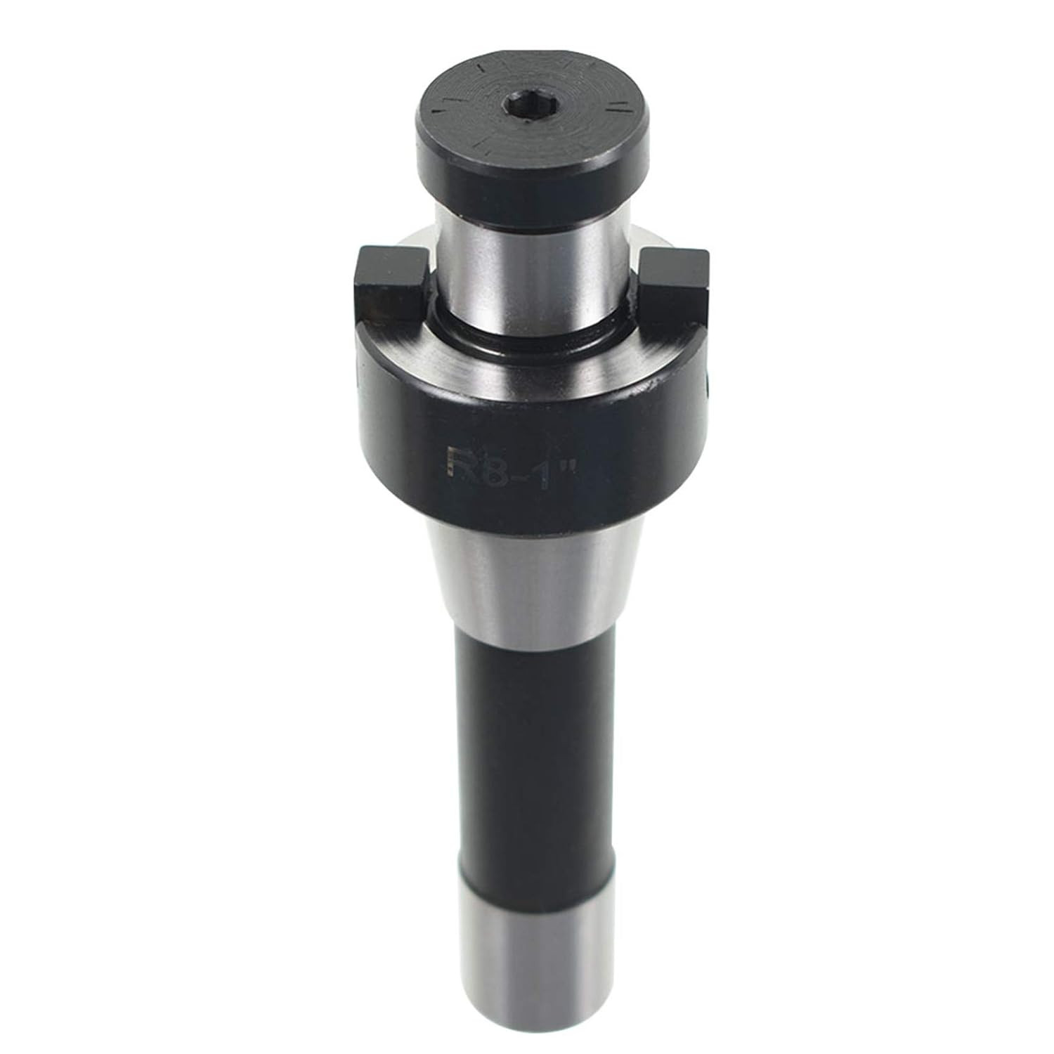 1" R8 Shank Shell Mill Arbor Adapter for Bridgeport Machine