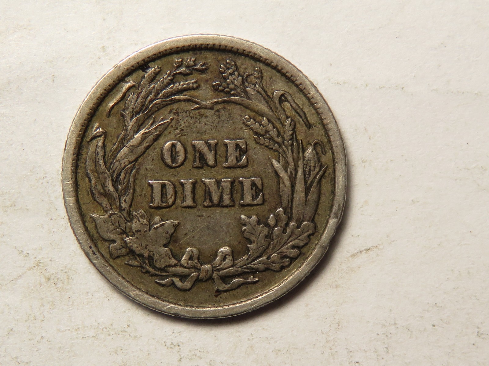 1894-P Barber Dime Grading VF