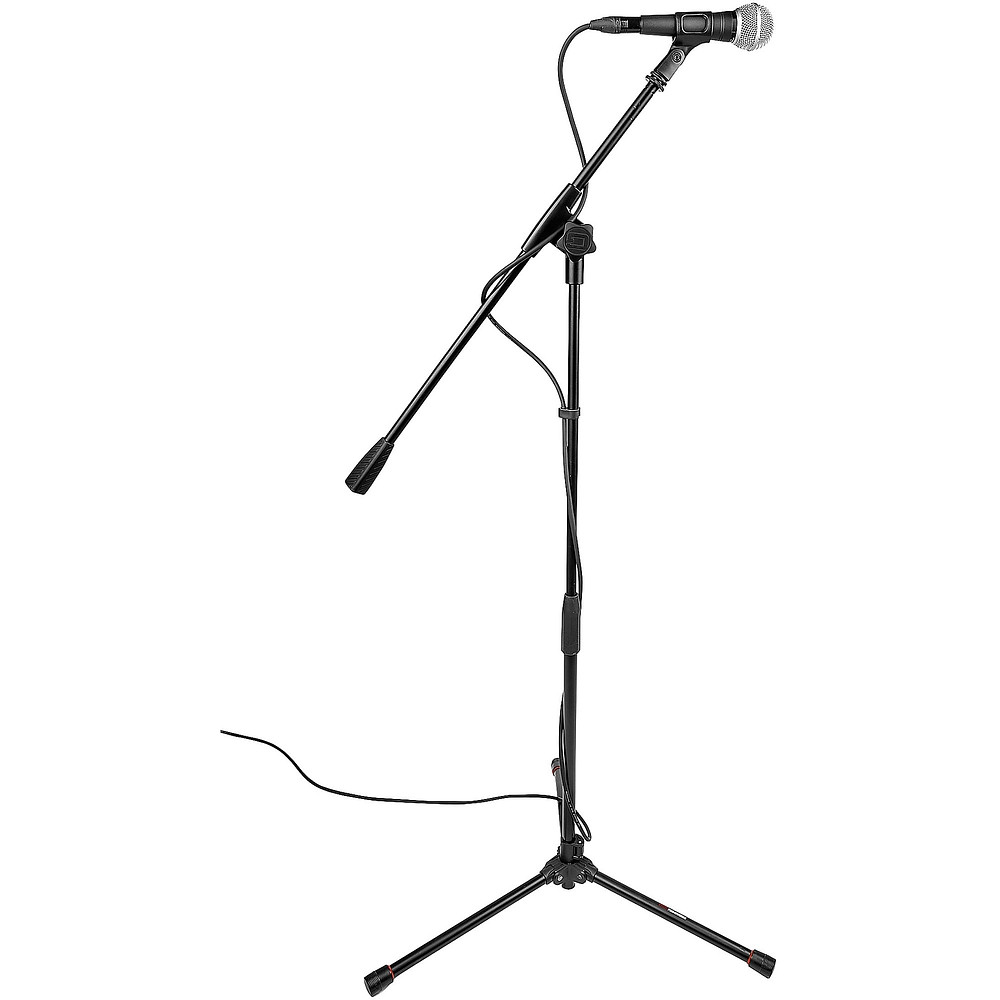 Gator GFWMIC1500 Compact Fixed Boom Mic Stand with Tripod Base