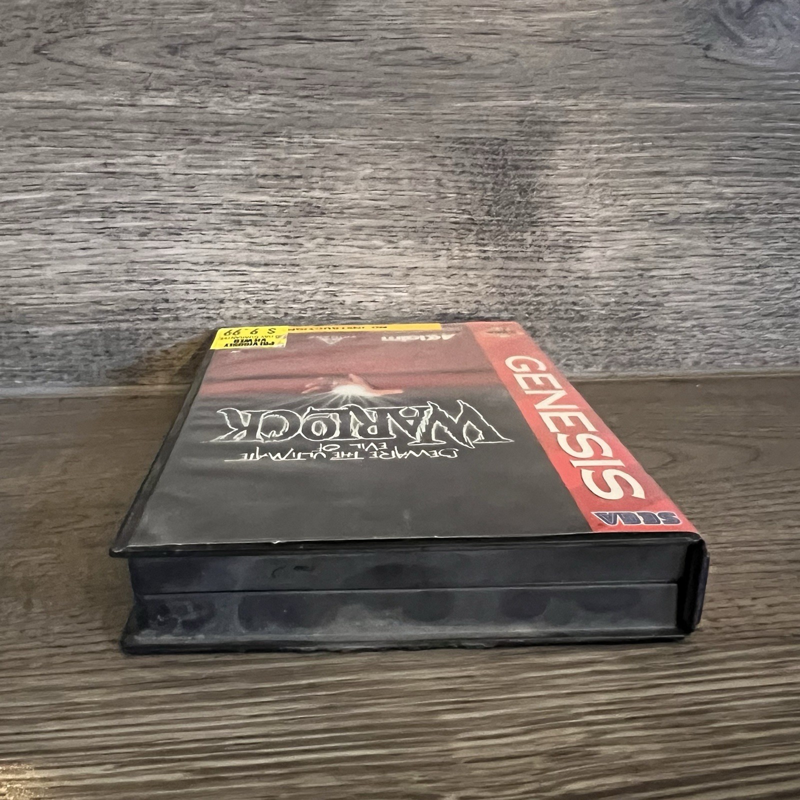 Warlock (Sega Genesis, 1994) Original Case & Cover Artwork ONLY