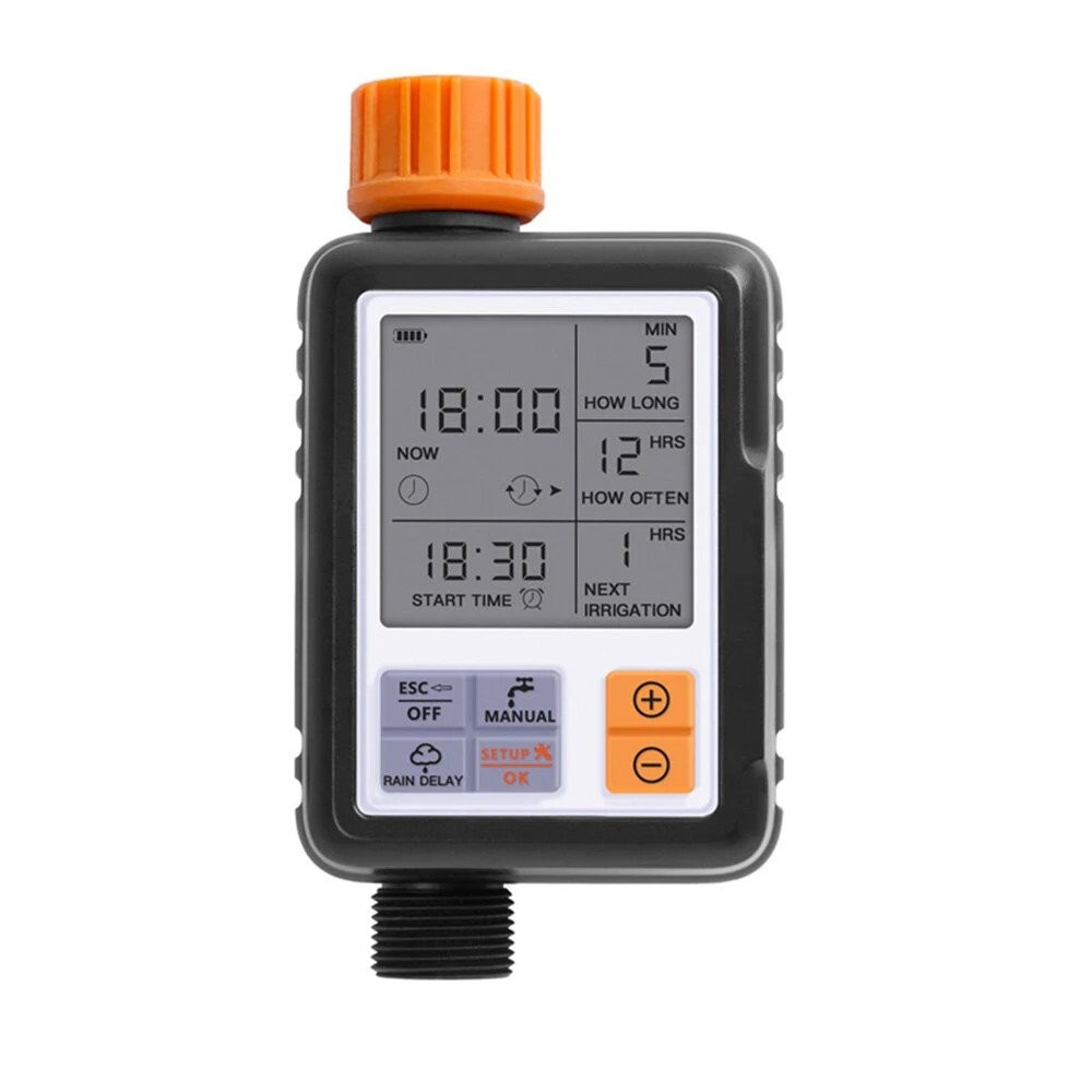 Irrigation Timer, Black