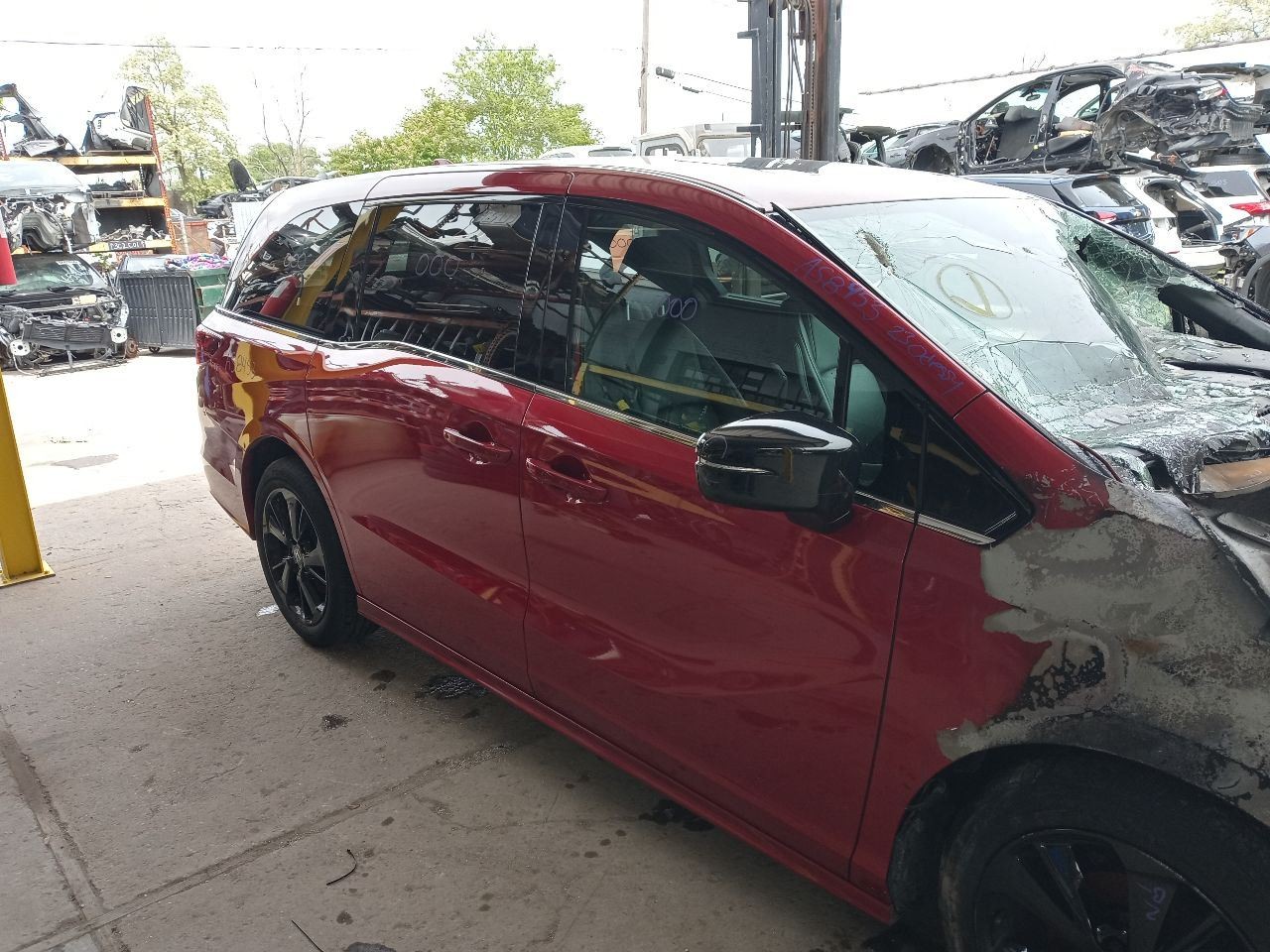 2023 honda odyssey OEM passenger right rear blindspot Id 36930THRA13 2021-24