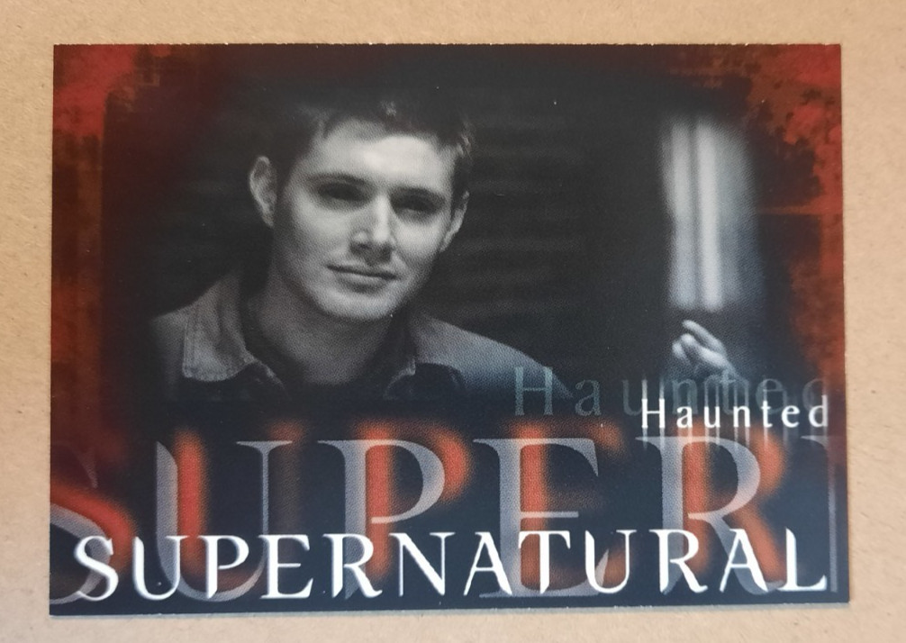 SUPERNATURAL Season Three Trading Cards #30 Inkworks 2008 "Haunted"