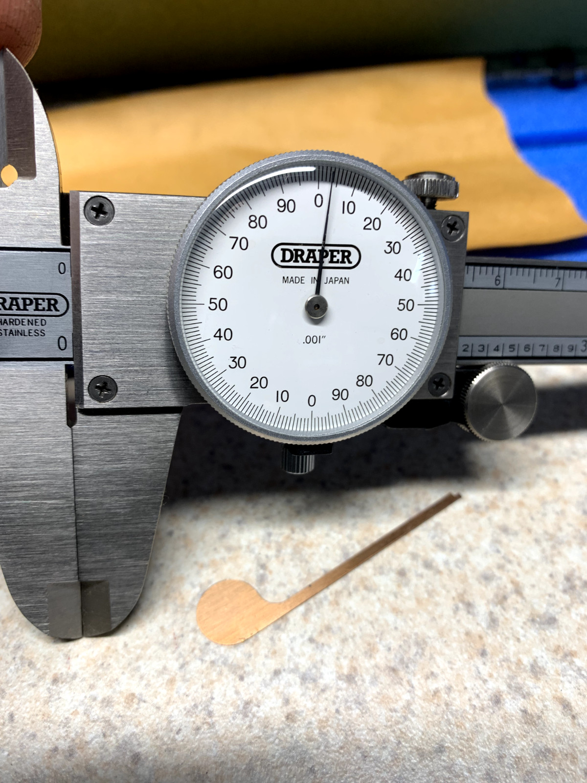 Machinist Tools: Draper Dial Caliper 600-149 (NOS)