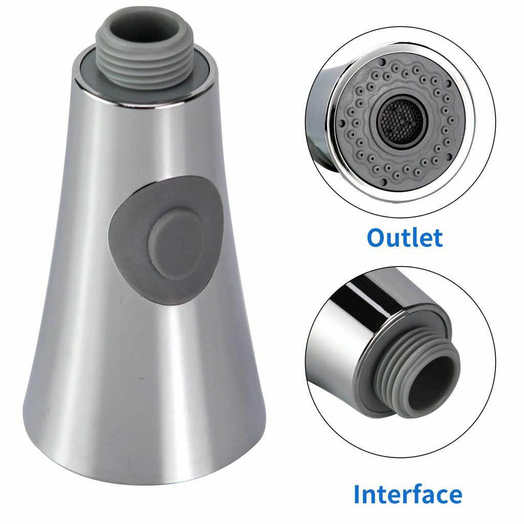 G1/2" Pull Out Spray Head Replacement Universal Kitchen Bathroom Sink Faucet Tap