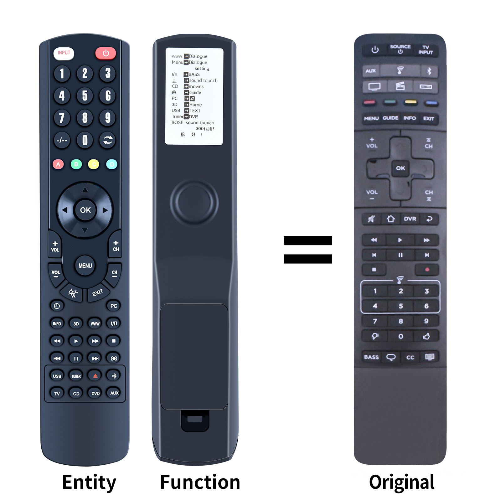 Remote Control For Bose SoundTouch 300,Soundbar 421650 & 755001-0030