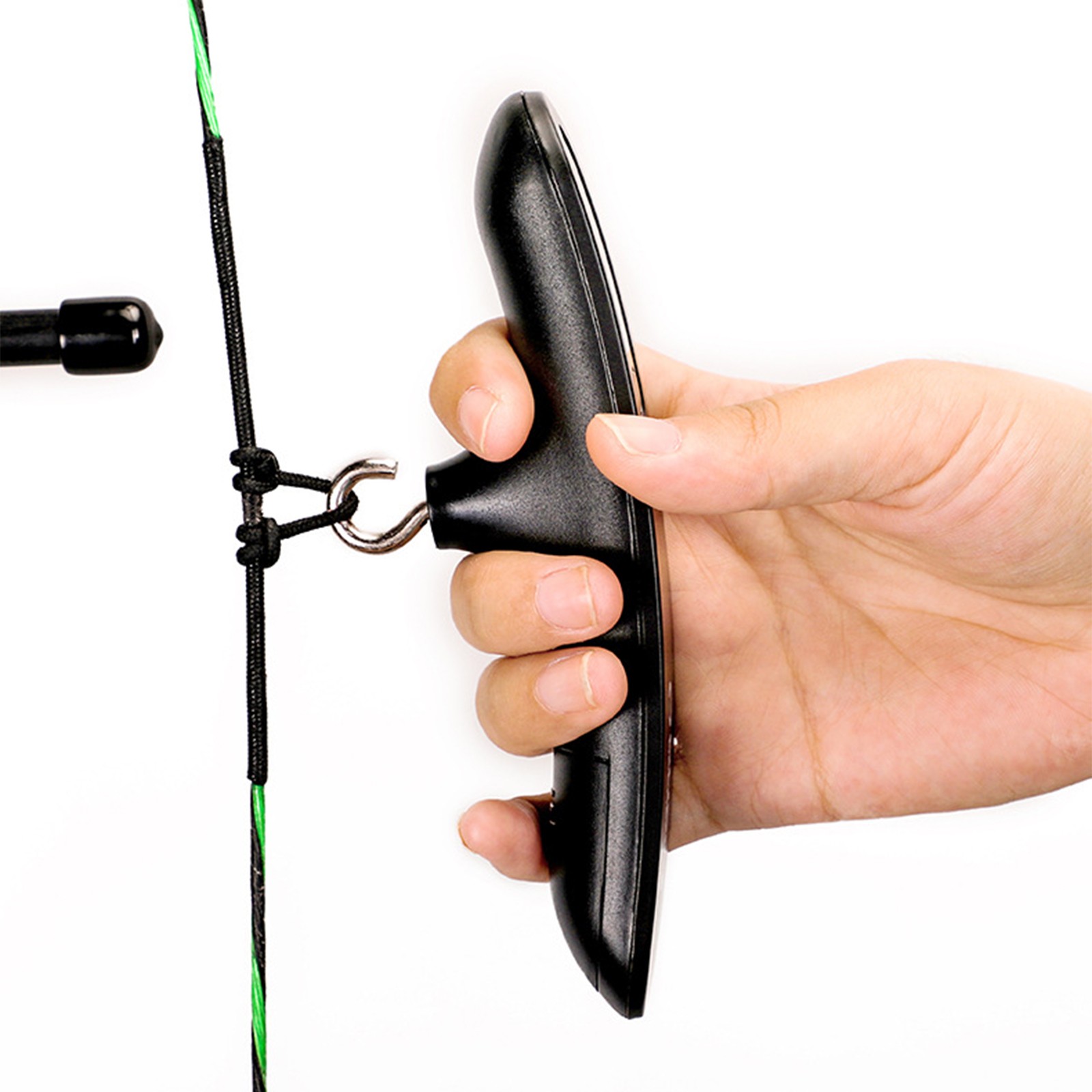 0-110lbs Archery Bow Scale Draw Weight Compound Recurve Bow Peak Hold WeightTgat