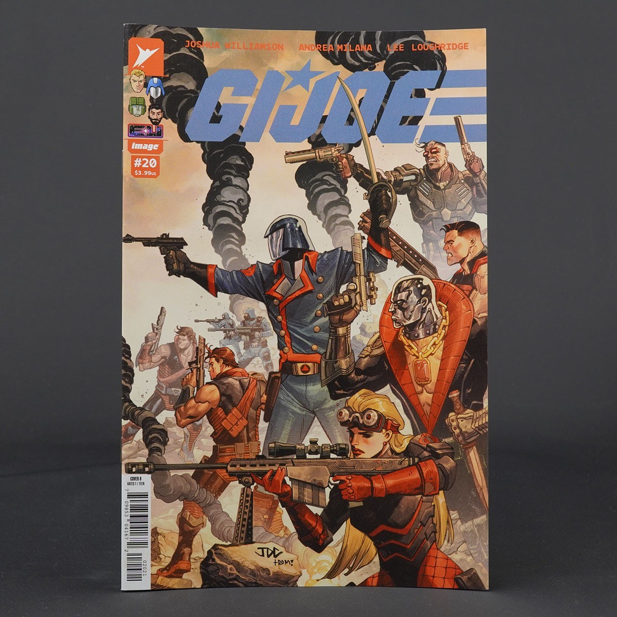 GI JOE #20 Cvr B Image Comics 2026 0126IM0372 20B (CA) Cassara + Fajardo Jr