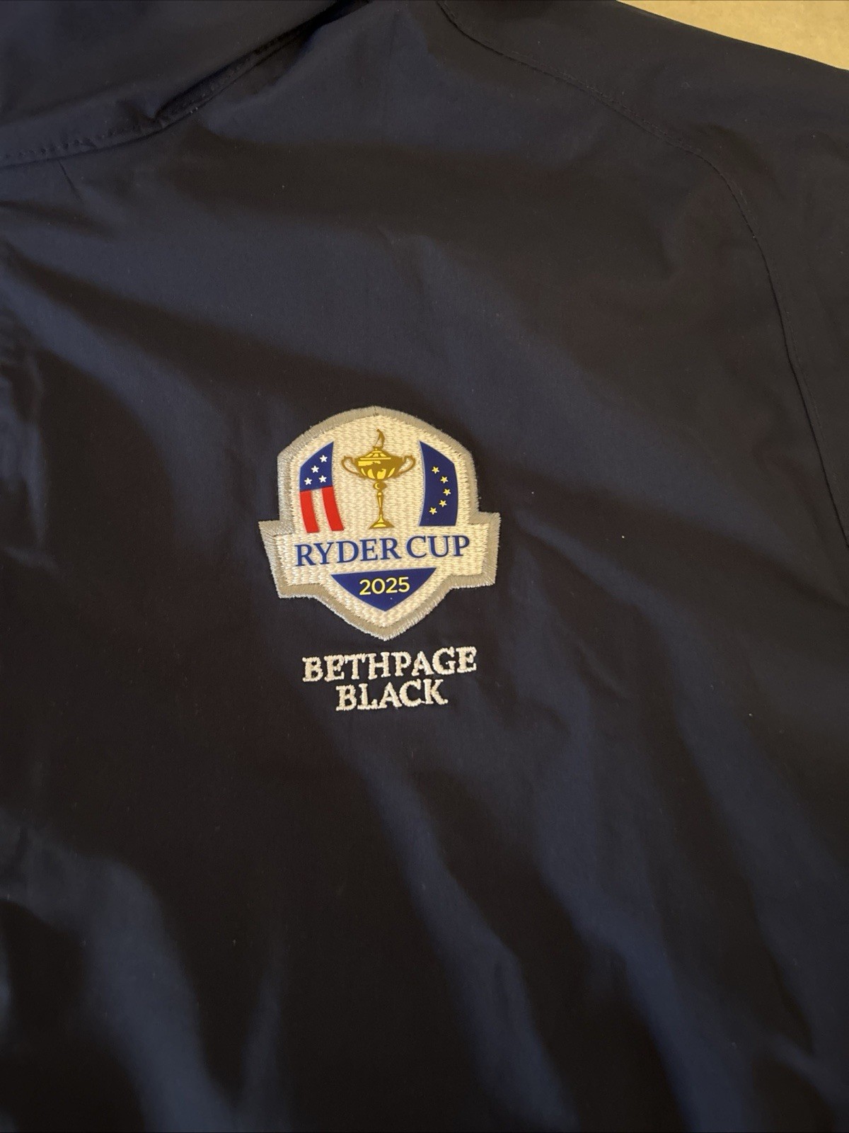 Ryder Cup 2025 Bethpage Black Zero Restriction Adult Medium Jacket