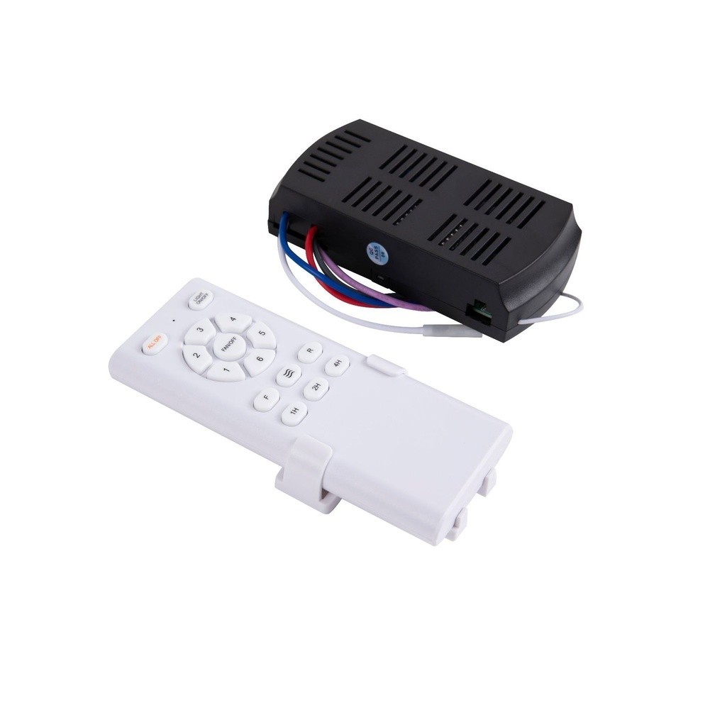 Ceiling Fan Light Remote Control Kit 40W 60W 6 Speeds Natural Wind Mode