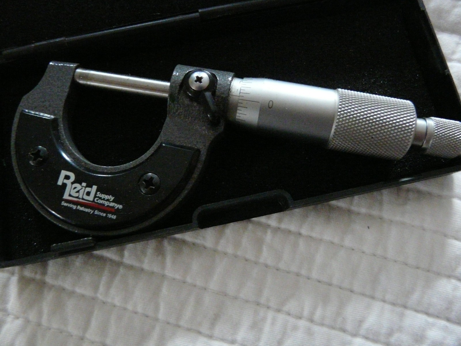 Reid  Micrometer 0-1" Very Nice Condition Vintage Tool