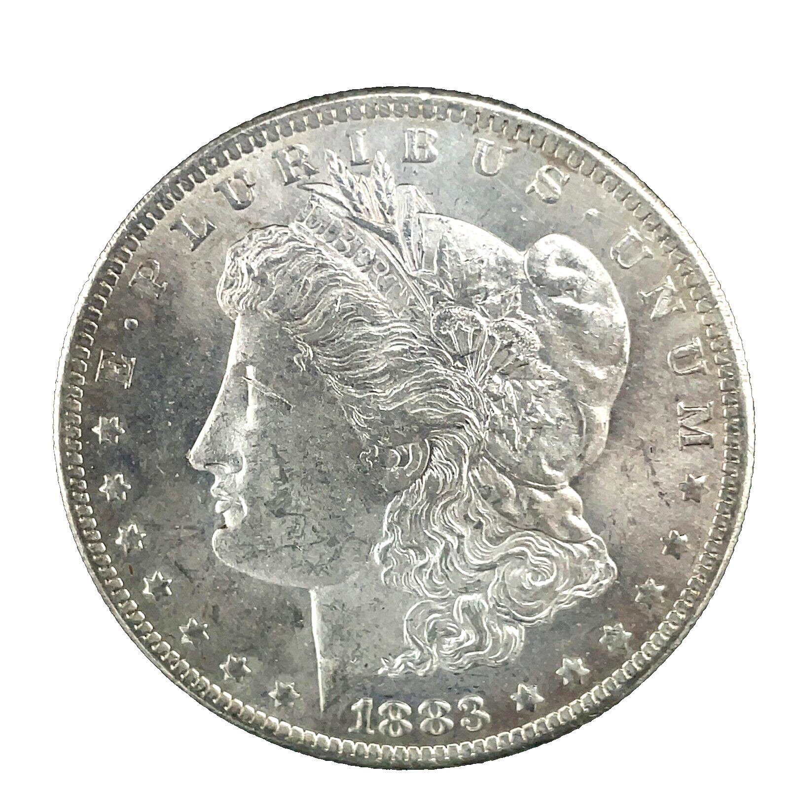 1883-O Morgan Dollar Unc. MS +++  90% Silver $1 US Coin # 315