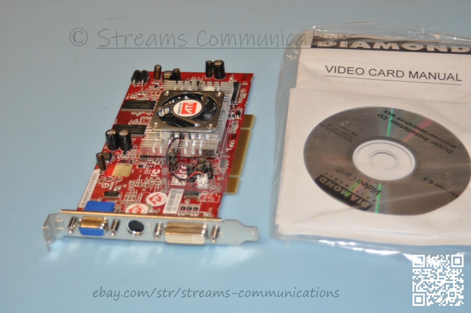 Diamond Multimedia VGA Video Graphics Card for Desktop Computers + Drivers