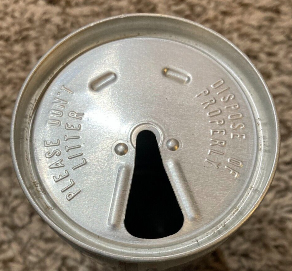 VINTAGE ELF GRAPE SODA PULL TAB STEEL CAN
