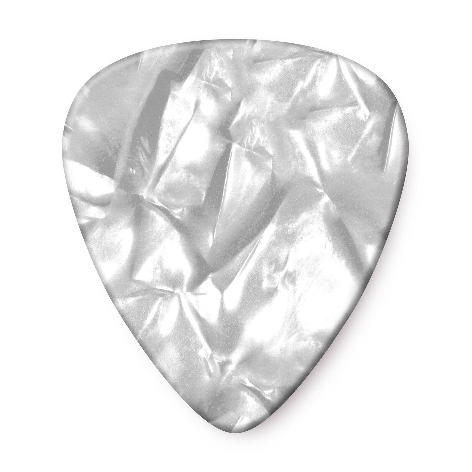 Dunlop Guitar Picks 24 Pack Celluloid White Pearl Extra Heavy