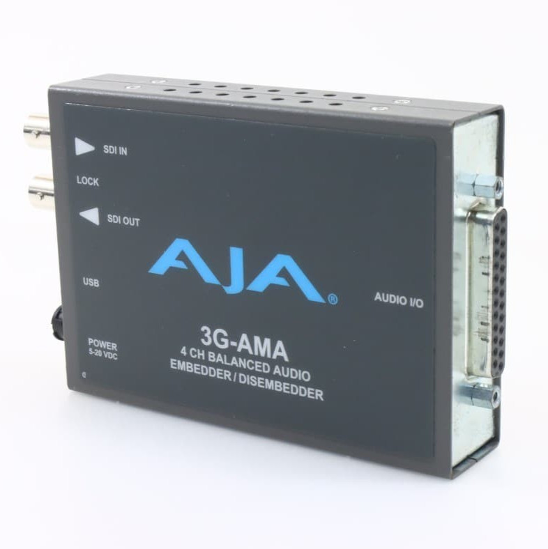 AJA 3G-AMA 3G-SDI 4-Channel Analog Audio
