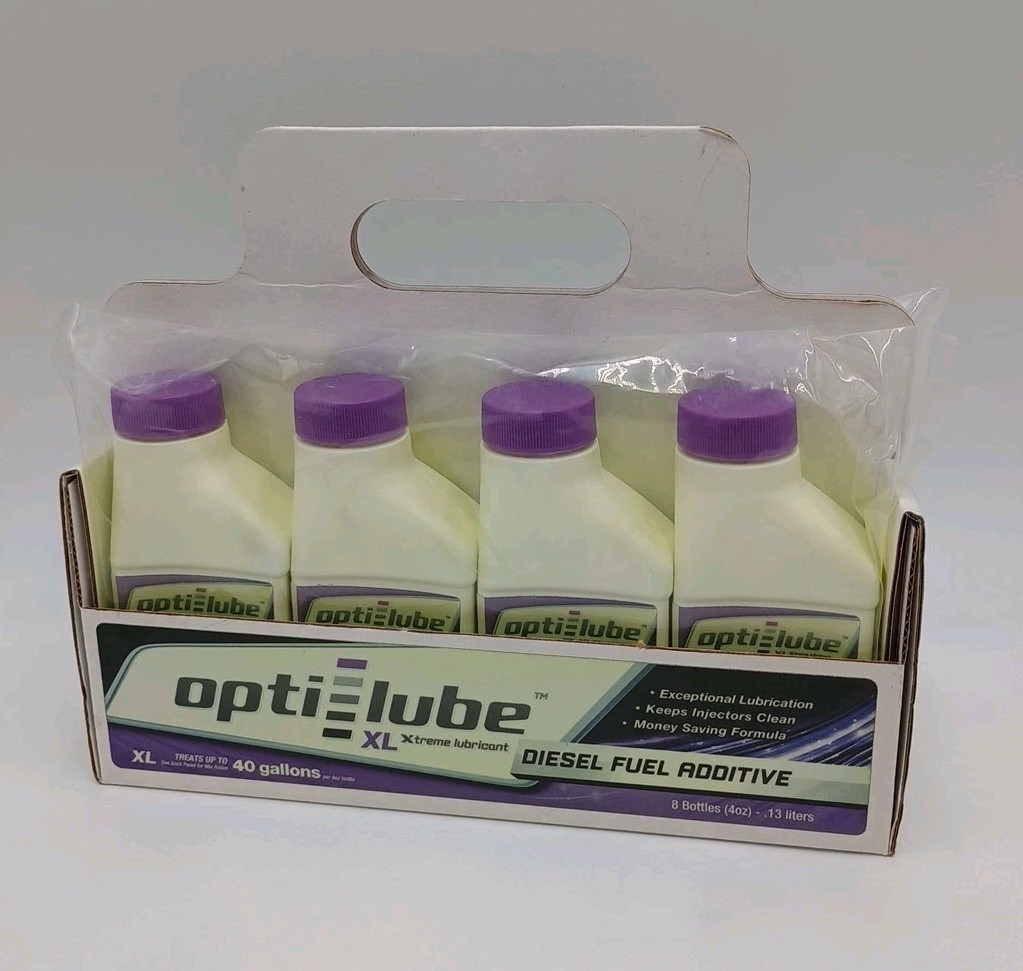 Opti-Lube XL Xtreme Lubricant Diesel Fuel Additive: 8 Pack of 4oz Bottles