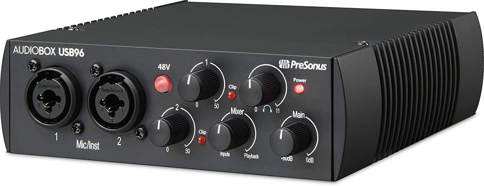Audiobox USB 96 Studio Recording Package with Studio One Pro Software