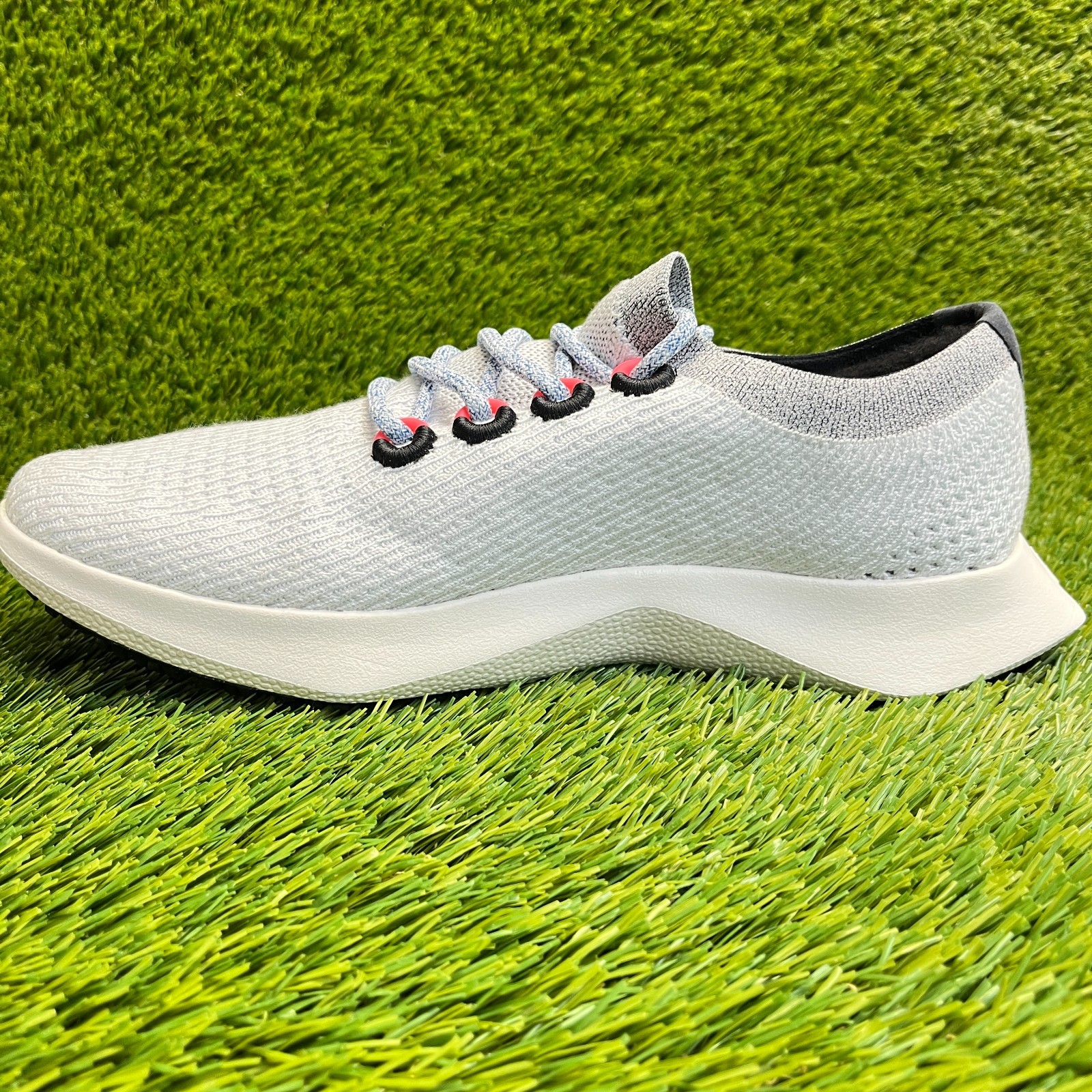 Allbirds Tree Dasher 2 Mens Size 10 Blizzard White Black Running Shoes Sneakers