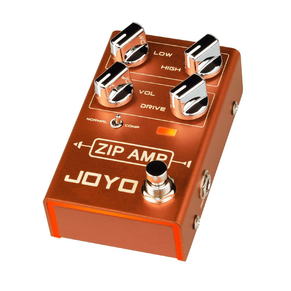 JOYO AMP Pedal Simulate Amplifier Effect Compression Overdrive Pedal for Guitar