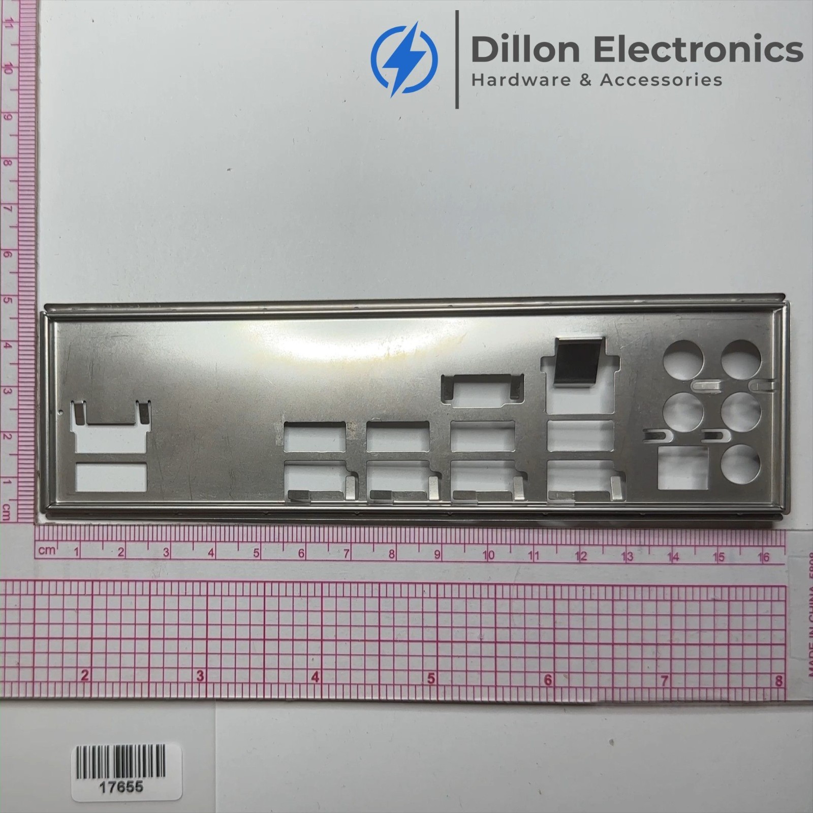 ATX Motherboard IO Shield Backplate Rear I/O Plate Unknown Compatibility