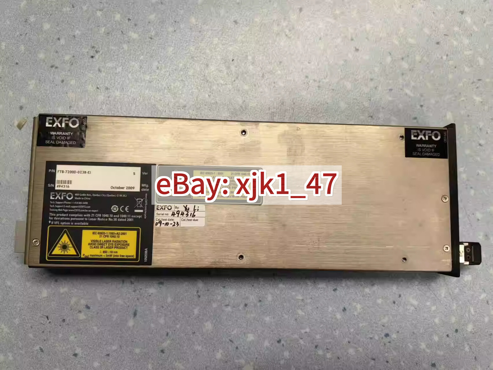 1 PCs Otdr module of optical time domain reflectometer for FTB-200,FtB-150//xjk