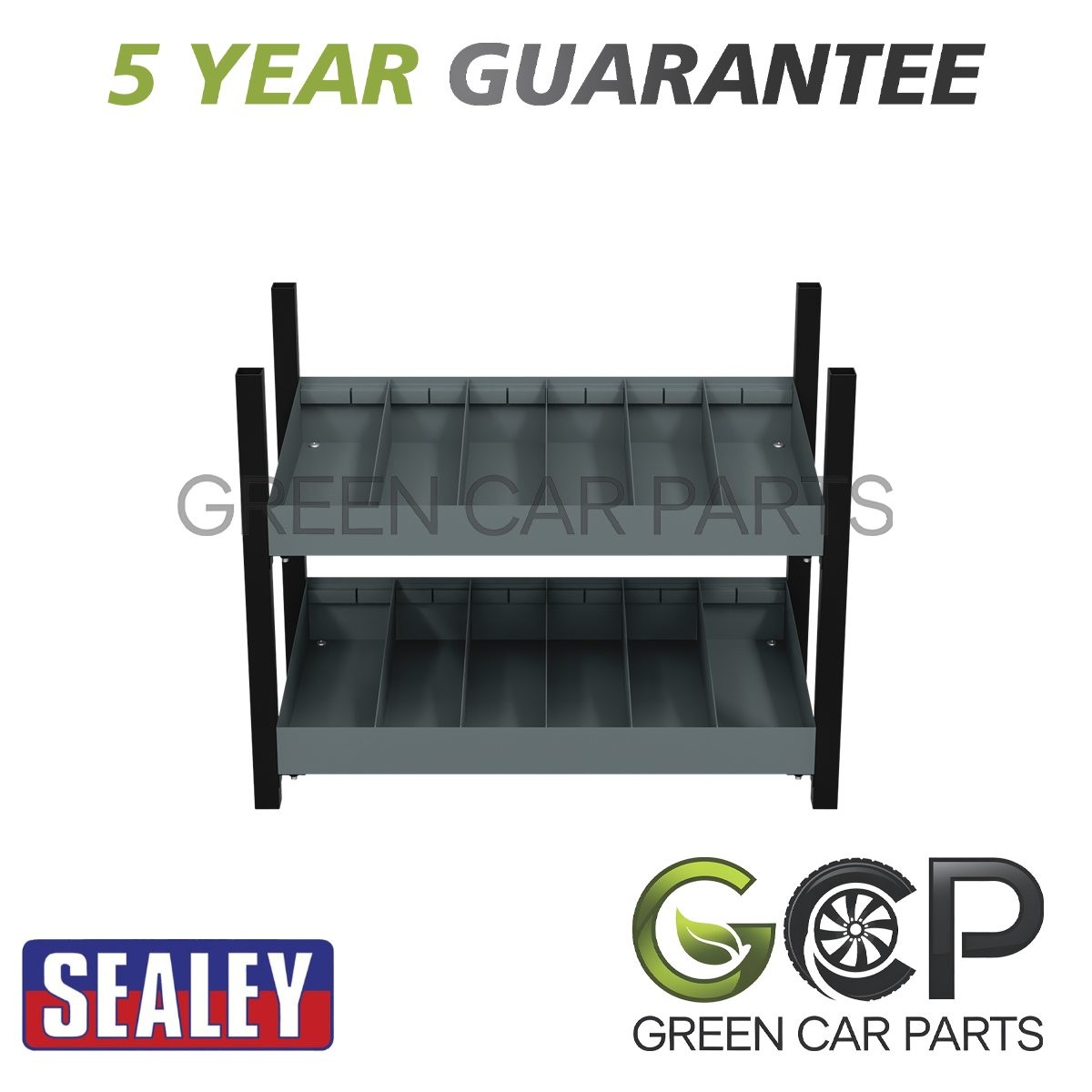 Sealey Modular Storage Mid Unit 2 Compartment Shelve 580mm APMRM4